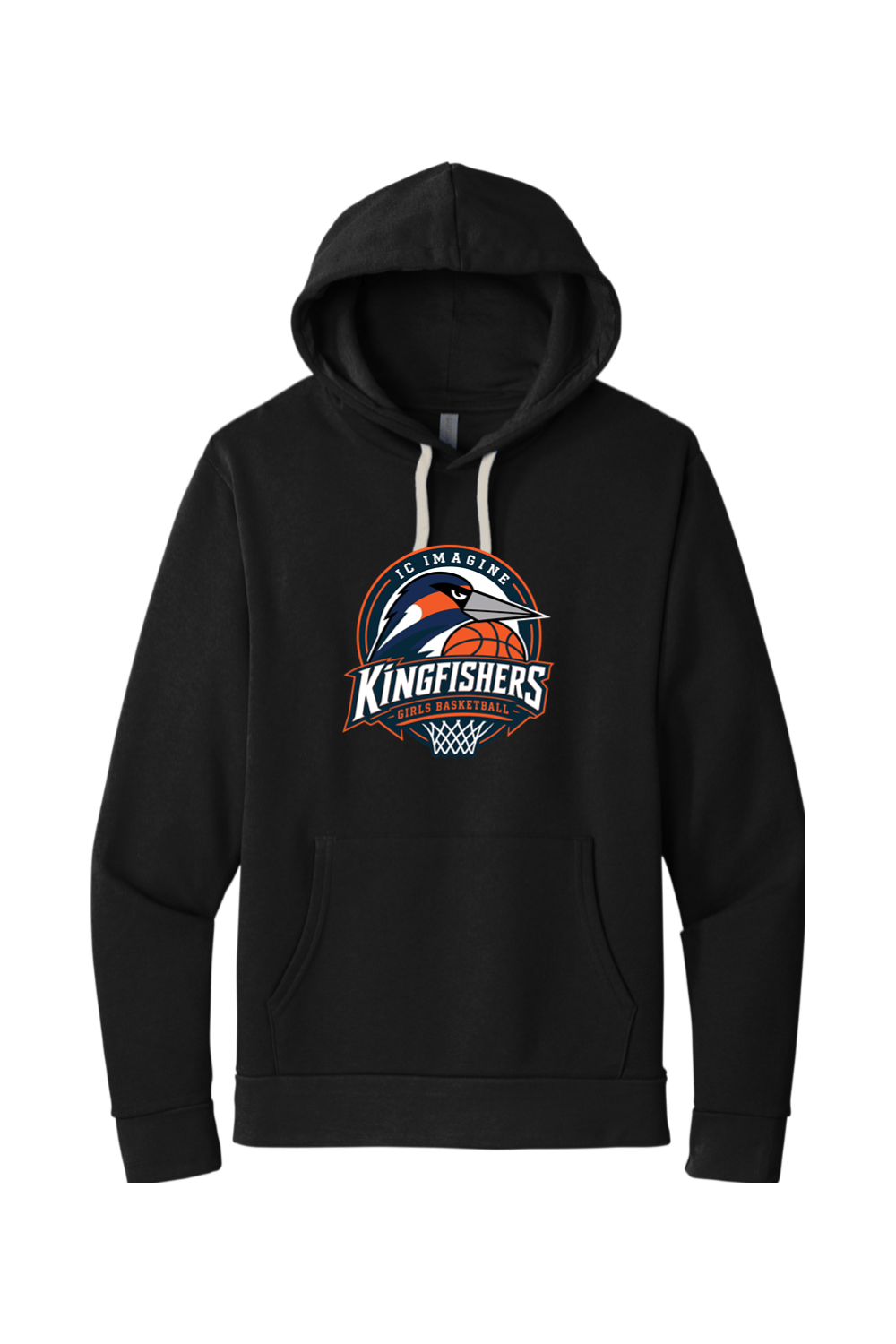 IC Imagine Girls Basketball Adult Premium Lightweight Hoodie Signature Lacrosse