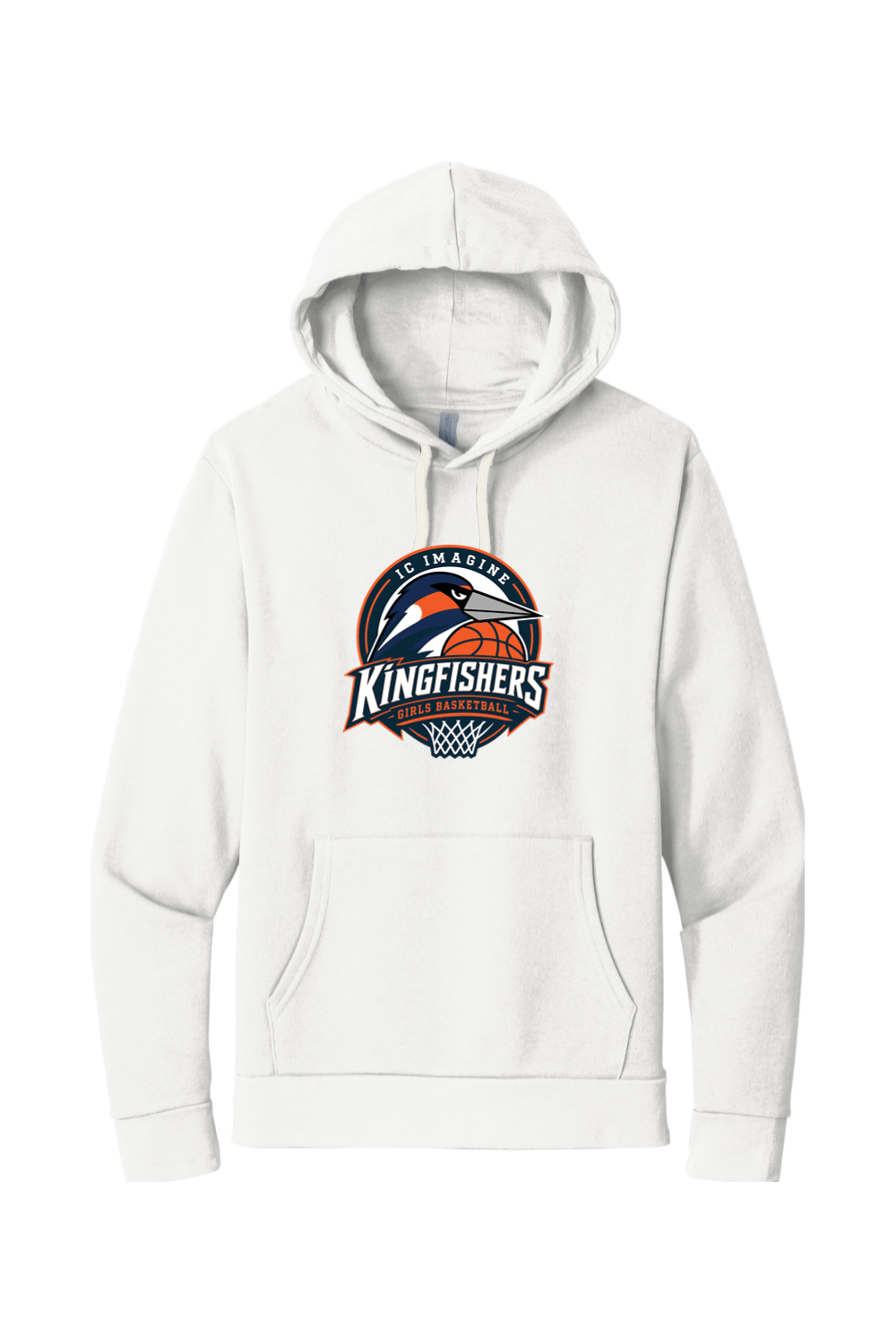 IC Imagine Girls Basketball Adult Premium Lightweight Hoodie Signature Lacrosse