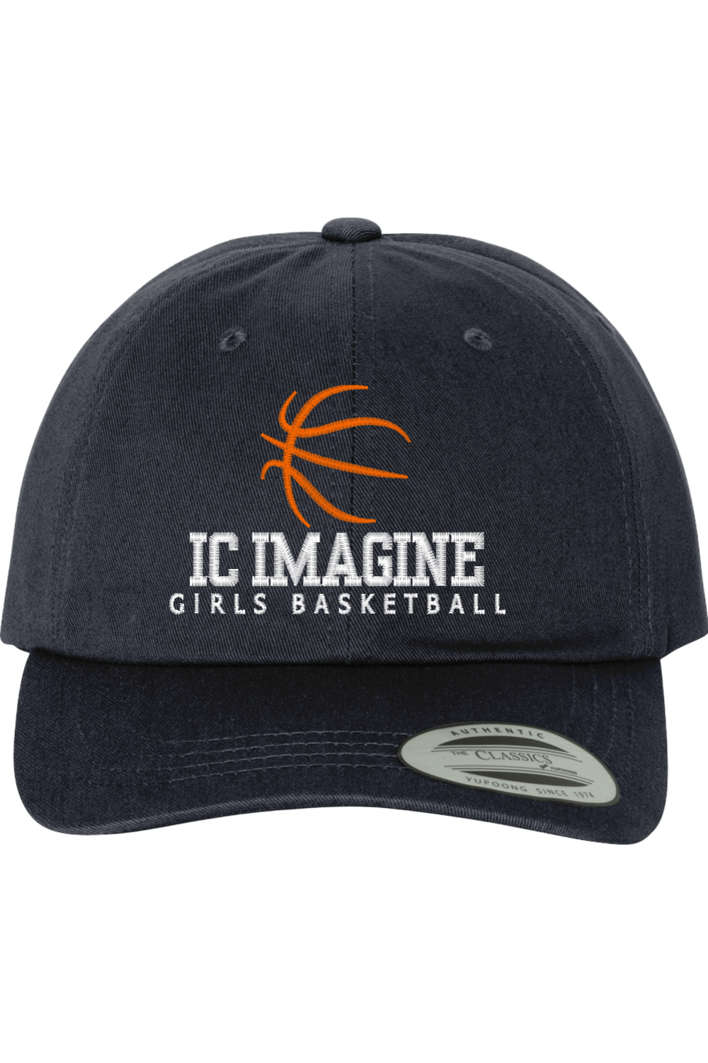 IC Imagine Girls Basketball Embroidered Dad Hat Signature Lacrosse