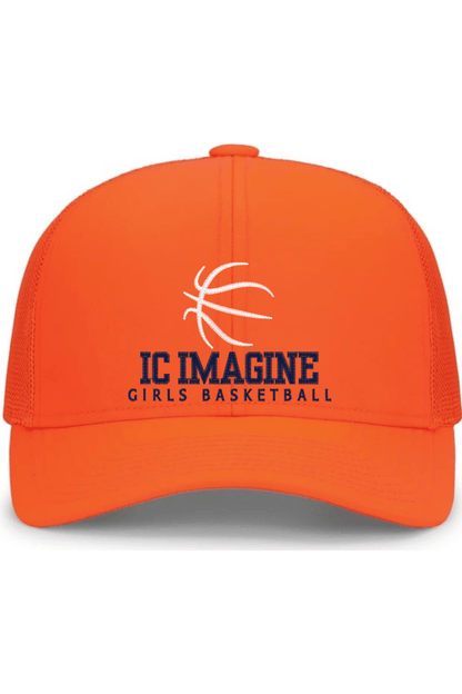 IC Imagine Girls Basketball Embroidered Trucker Hat Signature Lacrosse