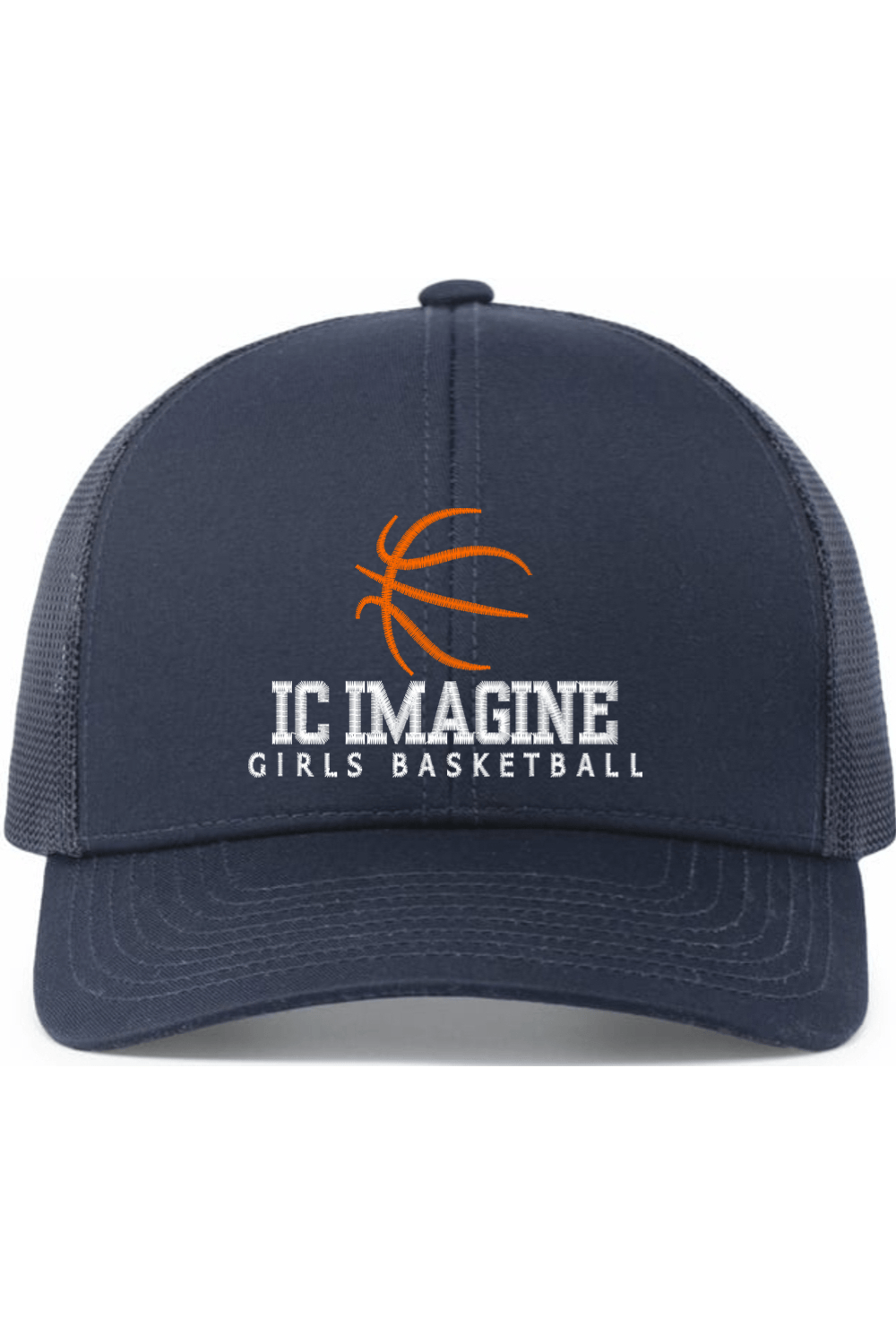 IC Imagine Girls Basketball Embroidered Trucker Hat Signature Lacrosse