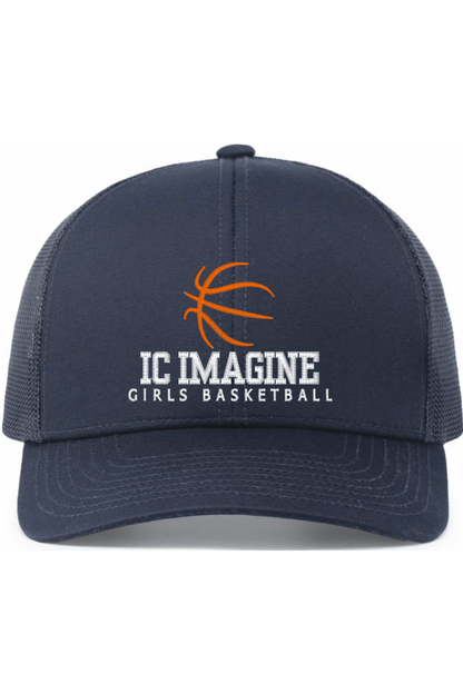 IC Imagine Girls Basketball Embroidered Trucker Hat Signature Lacrosse