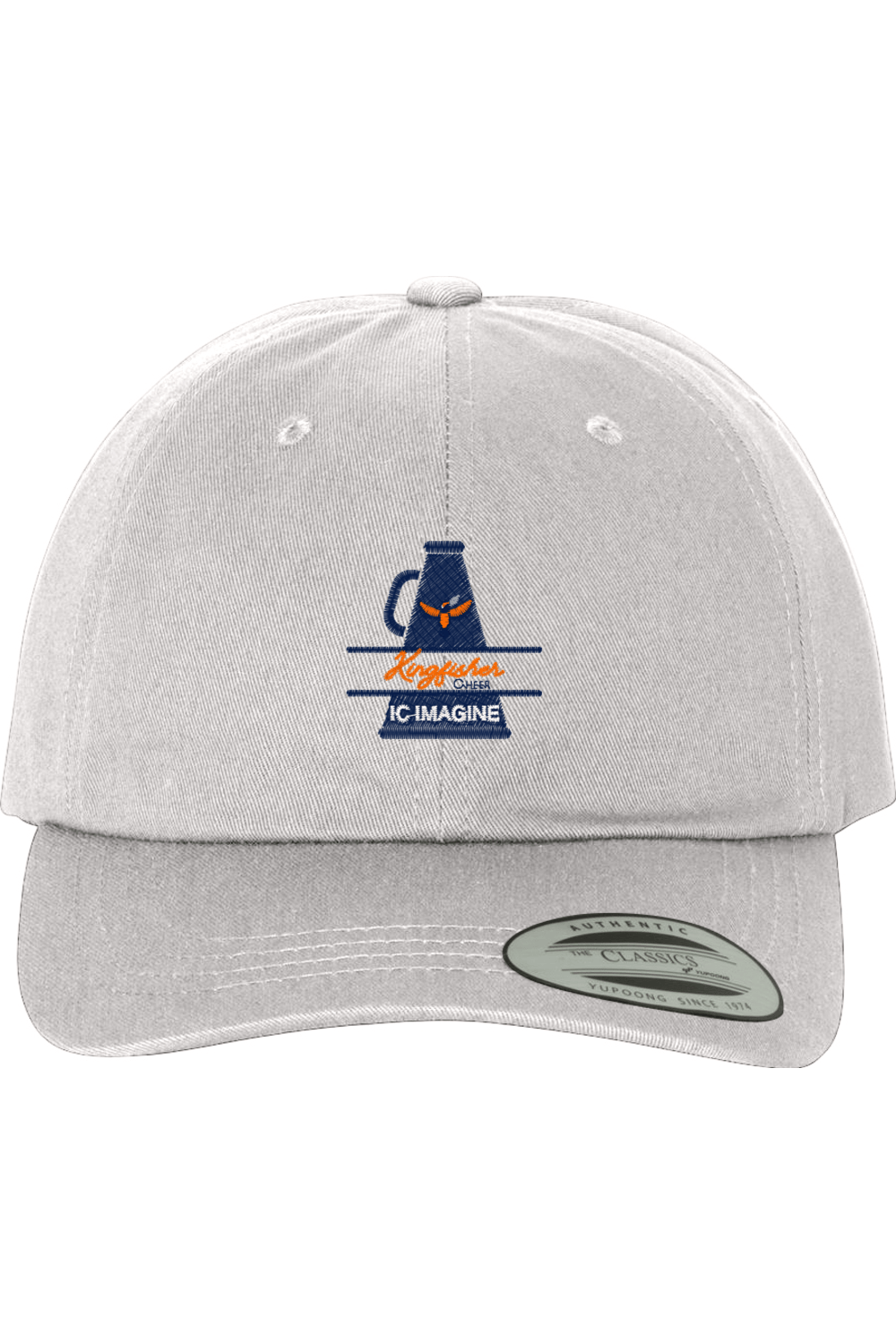 IC Imagine Kingfisher Cheer Embroidered Dad Hat Signature Lacrosse