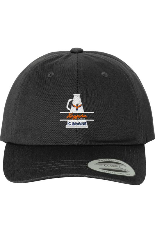 IC Imagine Kingfisher Cheer Embroidered Dad Hat Signature Lacrosse