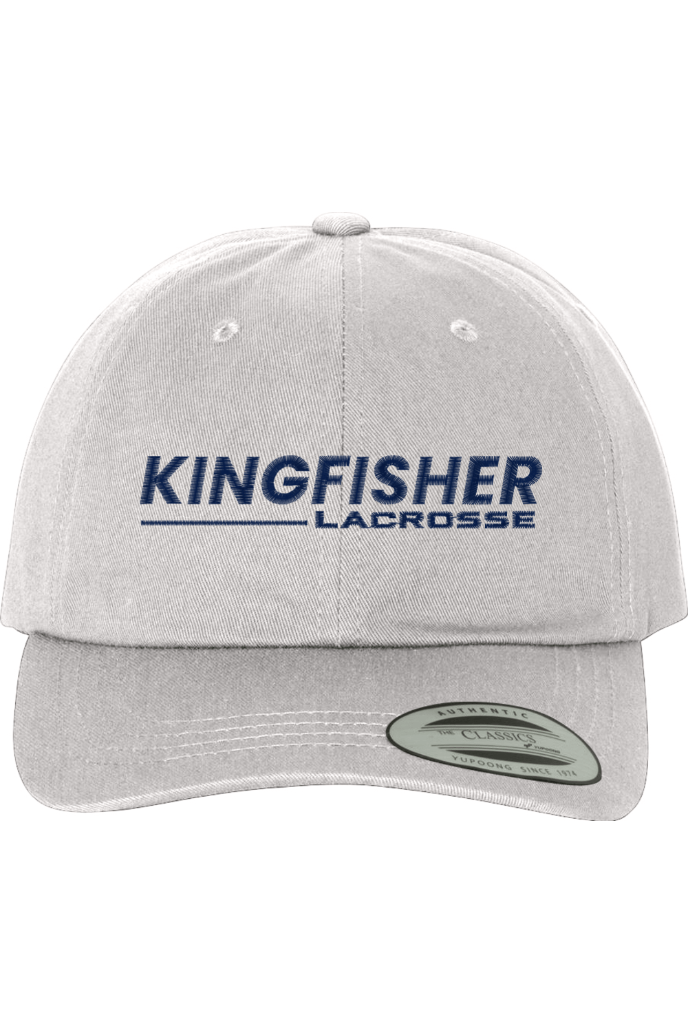 IC Imagine Kingfisher Lacrosse Embroidered Dad Hat Signature Lacrosse