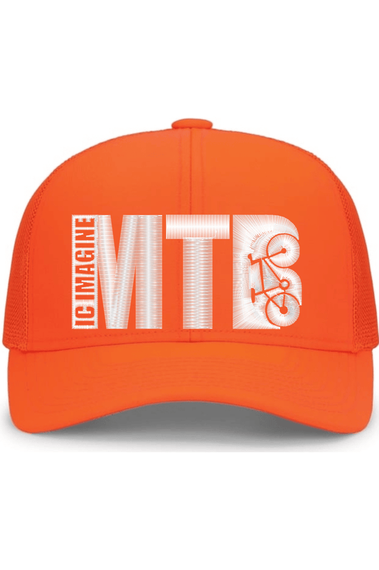 IC Imagine Mountain Biking Embroidered Trucker Hat Signature Lacrosse