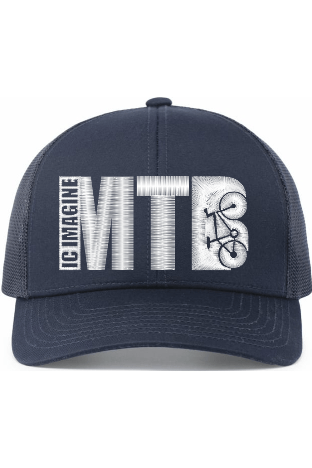 IC Imagine Mountain Biking Embroidered Trucker Hat Signature Lacrosse