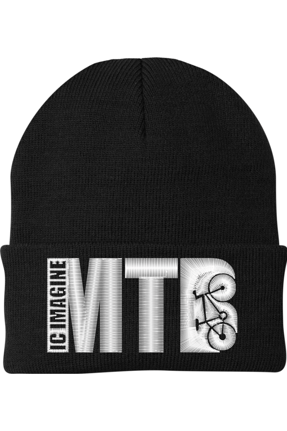 IC Imagine Mountain Biking Port & Company Knit Cap Signature Lacrosse