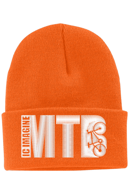 IC Imagine Mountain Biking Port & Company Knit Cap Signature Lacrosse