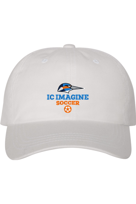 IC Imagine Soccer Embroidered Dad Hat Signature Lacrosse