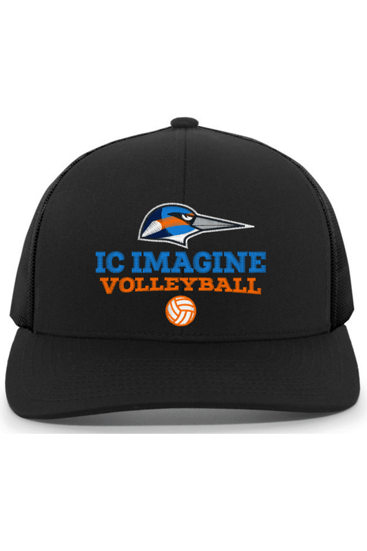 IC Imagine Volleyball Embroidered Trucker Hat Signature Lacrosse