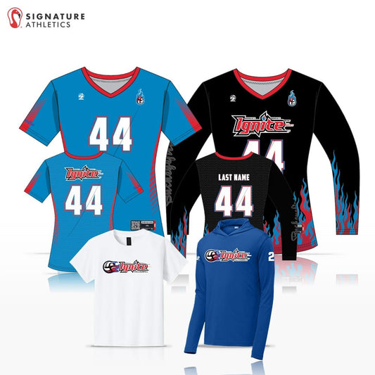 Ignite Volleyball American/Regional 4 Piece Pro Package Signature Lacrosse