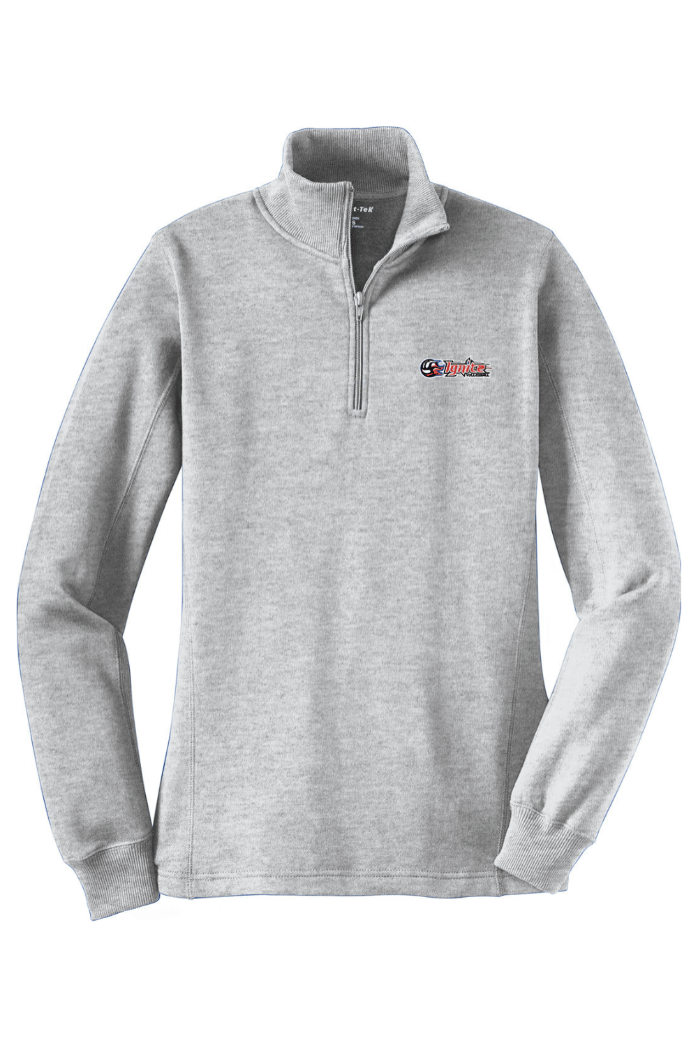 Ignite Volleyball Club Adult Women's Embroidered Quarter-Zip Pullover Signature Lacrosse