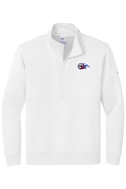 Ignite Volleyball Club Embroidered Nike Club Fleece Sleeve Swoosh 1/2-Zip Signature Lacrosse