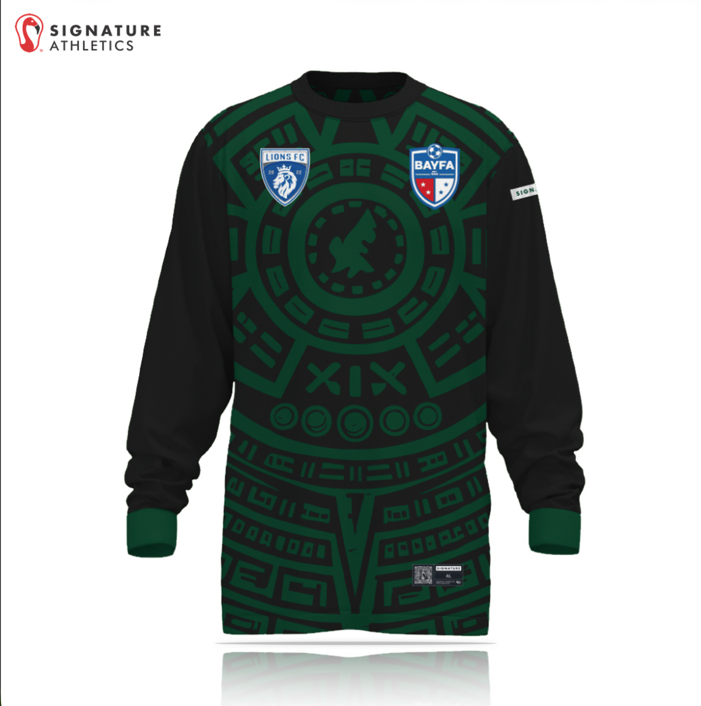BAYFA Lions Men's Long Sleeve Goalie Shirt