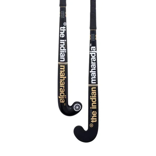 Indian Maharadja Pro Jr. Sword Youth Low Bow Field Hockey Stick with 30% Carbon Signature Lacrosse