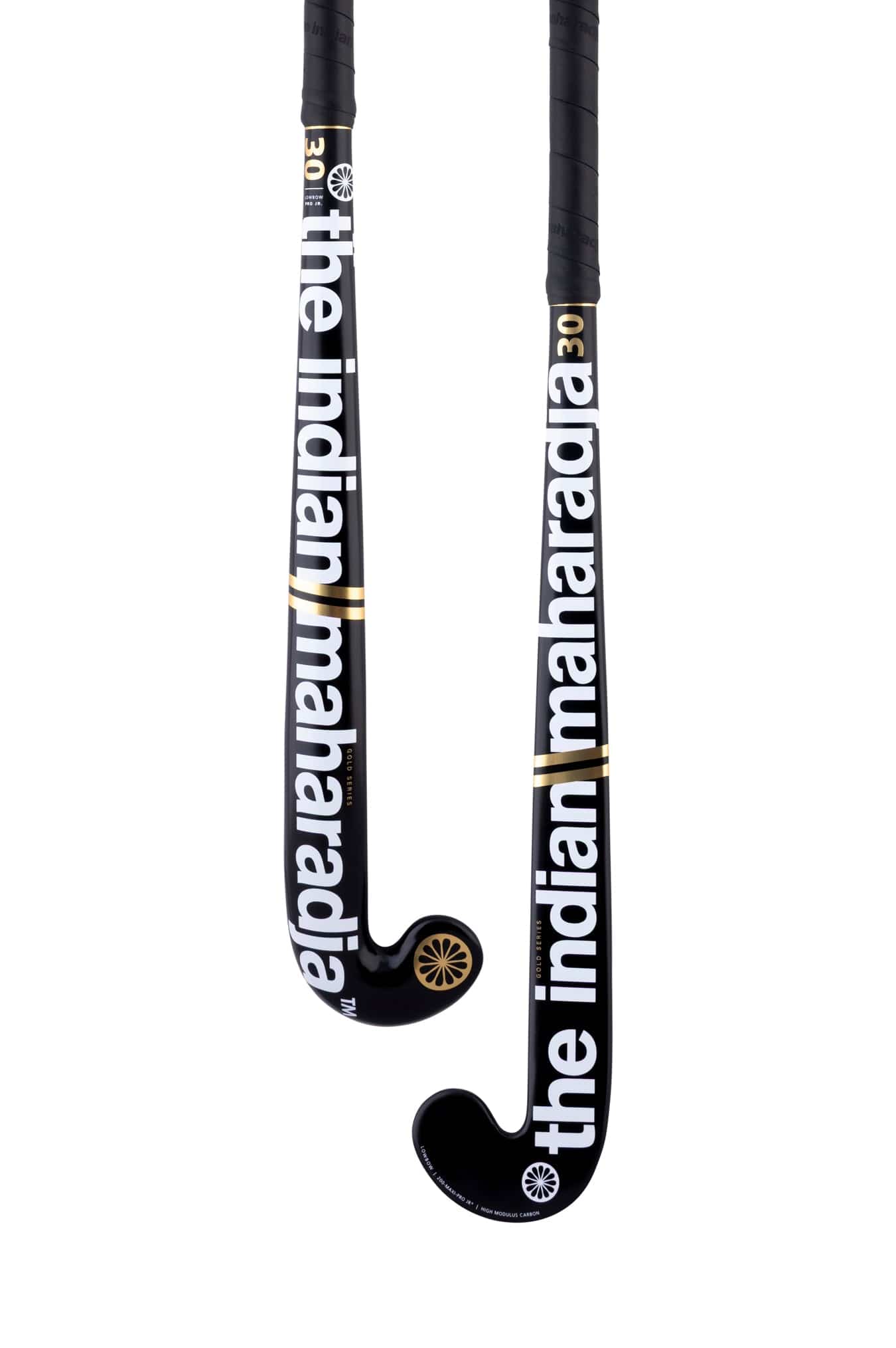 Indian Maharadja Pro Jr. Sword Youth Low Bow Field Hockey Stick with 30% Carbon Signature Lacrosse