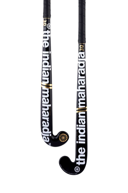 Indian Maharadja Pro Jr. Sword Youth Low Bow Field Hockey Stick with 30% Carbon Signature Lacrosse