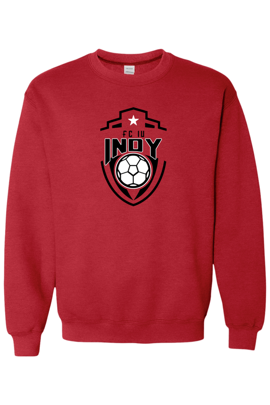 Indiana University Indianapolis SC Adult Heavyweight Sweatshirt Signature Lacrosse