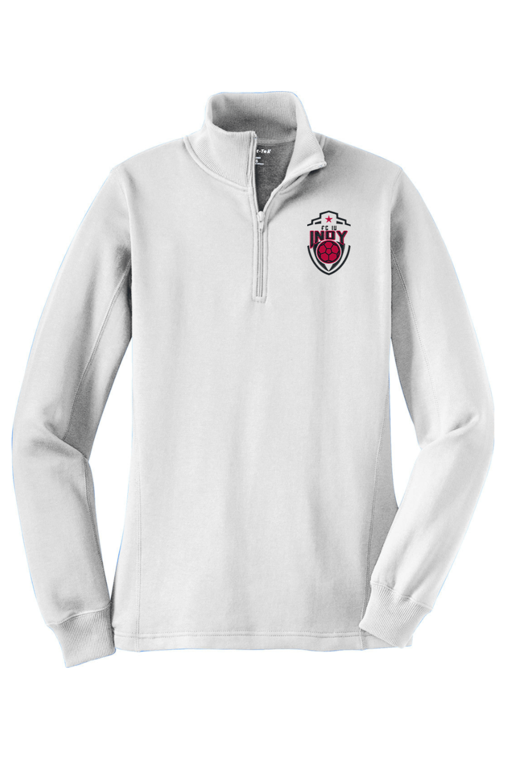 Indiana University Indianapolis SC Adult Women's Embroidered Quarter-Zip Pullover Signature Lacrosse