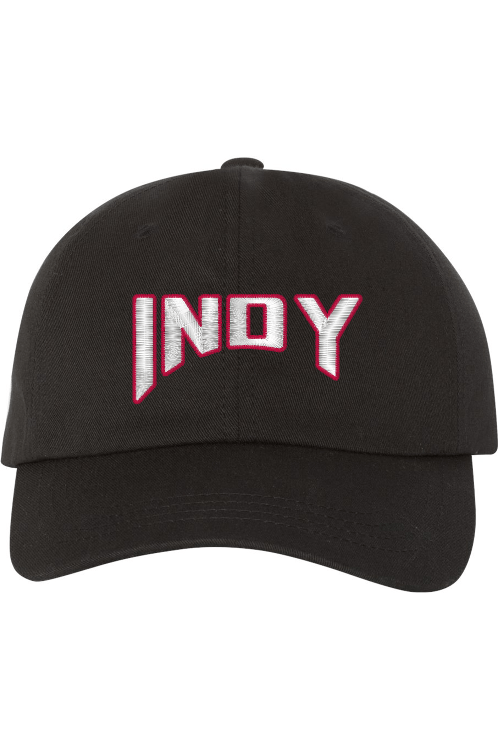 Indiana University Indianapolis SC Embroidered Dad Hat Signature Lacrosse