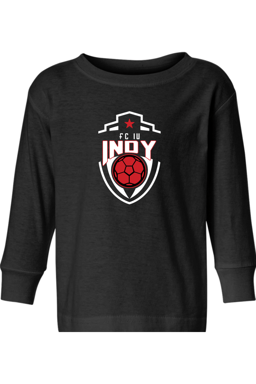 Indiana University Indianapolis SC Toddler Long Sleeve T-Shirt Signature Lacrosse