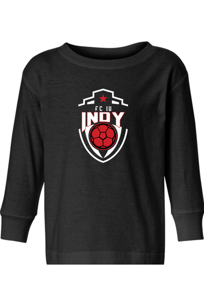 Indiana University Indianapolis SC Toddler Long Sleeve T-Shirt Signature Lacrosse