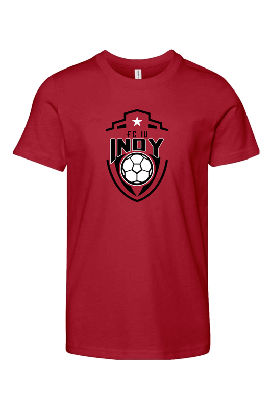 Indiana University Indianapolis SC Youth Lifestyle T-Shirt Signature Lacrosse