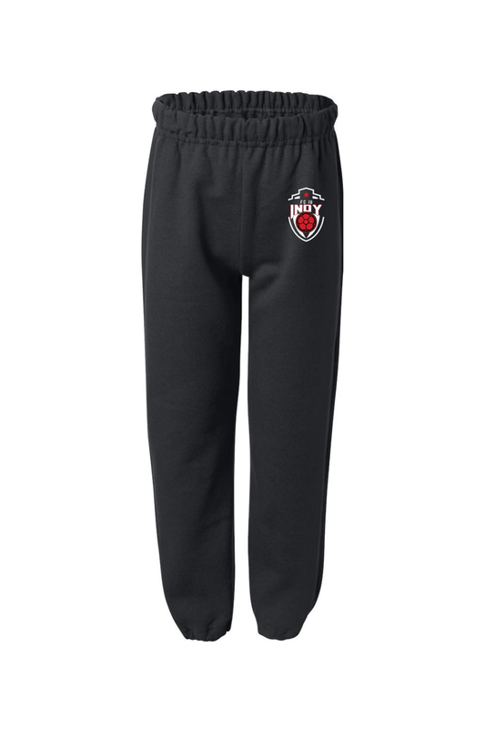 Indiana University Indianapolis SC Youth Sweatpants Signature Lacrosse