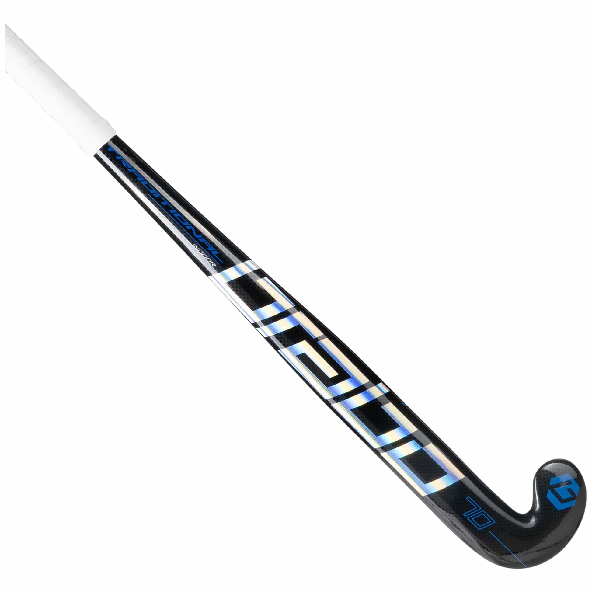 INDOOR BRABO TRADITIONAL 10% CARBON Low Bow Indoor Field Hockey Stick Signature Lacrosse