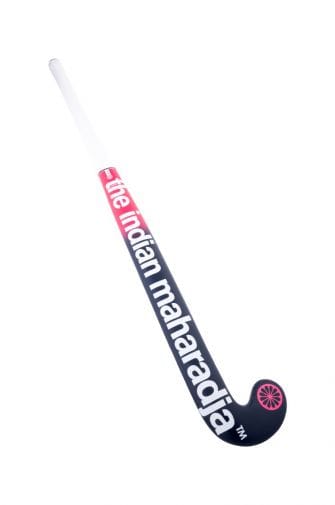 INDOOR Indian Maharadja Mid Bow Indoor Field Hockey Stick: Full Composite 36.5 & 37.5 Signature Lacrosse