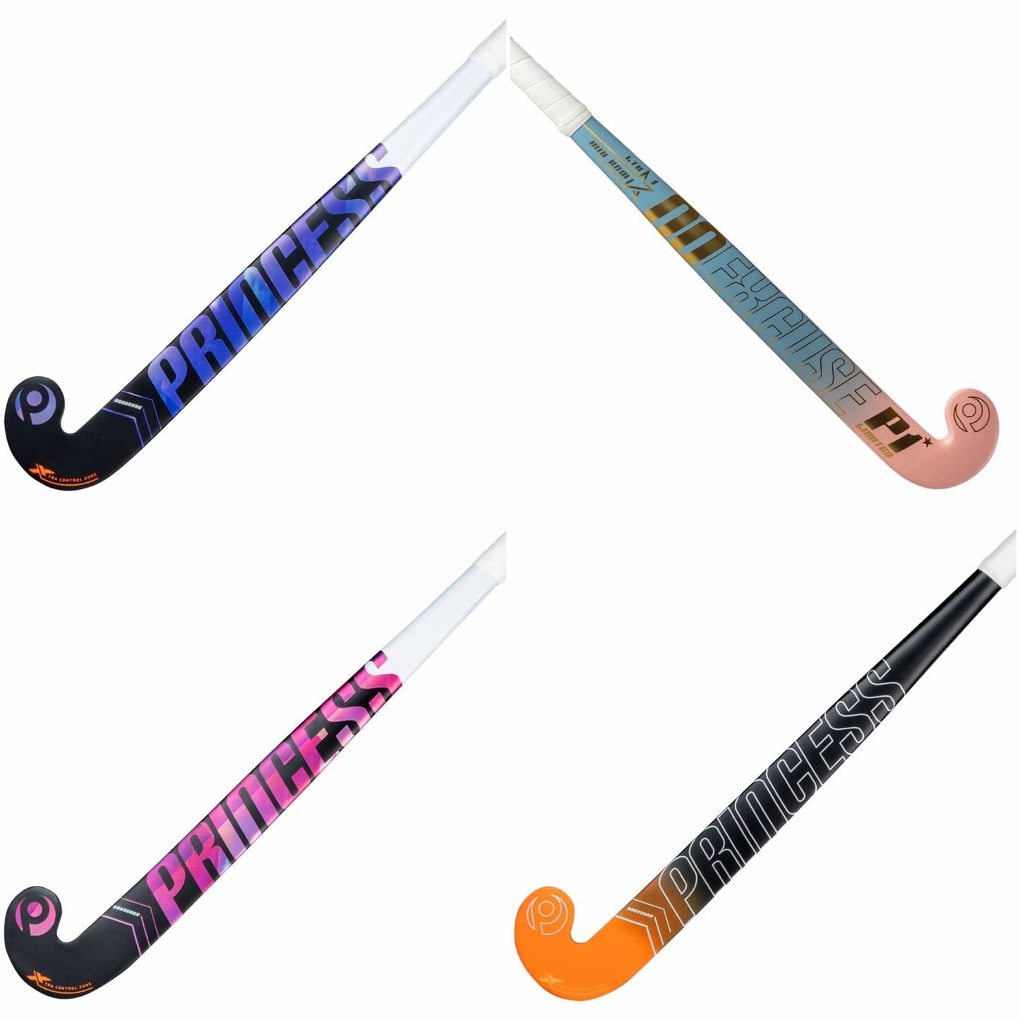 INDOOR Princess Youth & Beginner Indoor Field Hockey Sticks Choose Design & Size 28"-36" Signature Lacrosse
