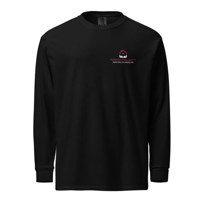 Inspectology Garment-Dyed Heavyweight Long Sleeve Shirt Signature Lacrosse