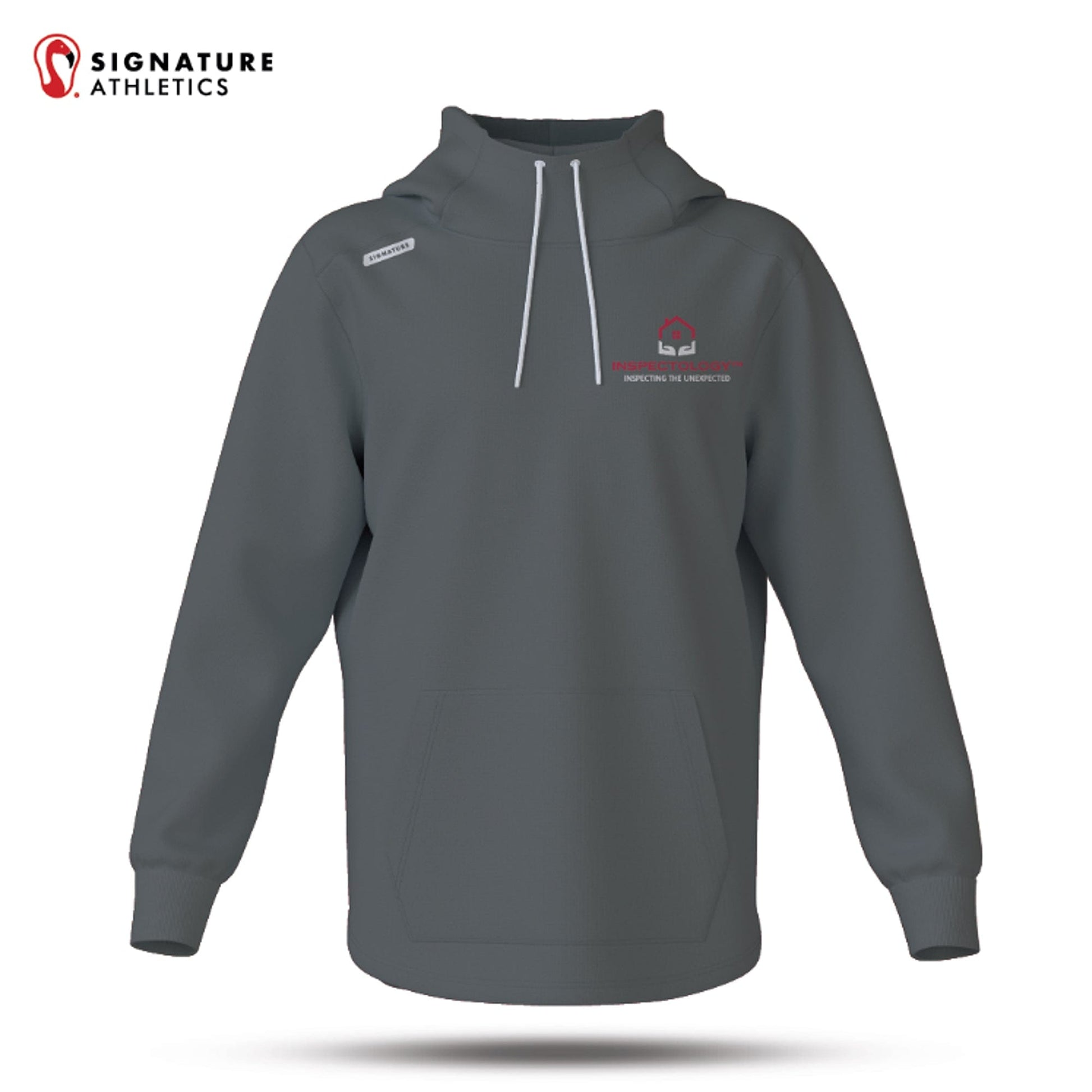 Inspectology Pro Dye Sub Scuba Hoodie: Inspect Signature Lacrosse