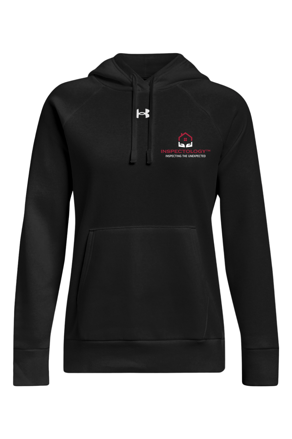 Inspectology Women's Under Armour Ladies' Rival Fleece Hooded Sweatshirt Signature Lacrosse