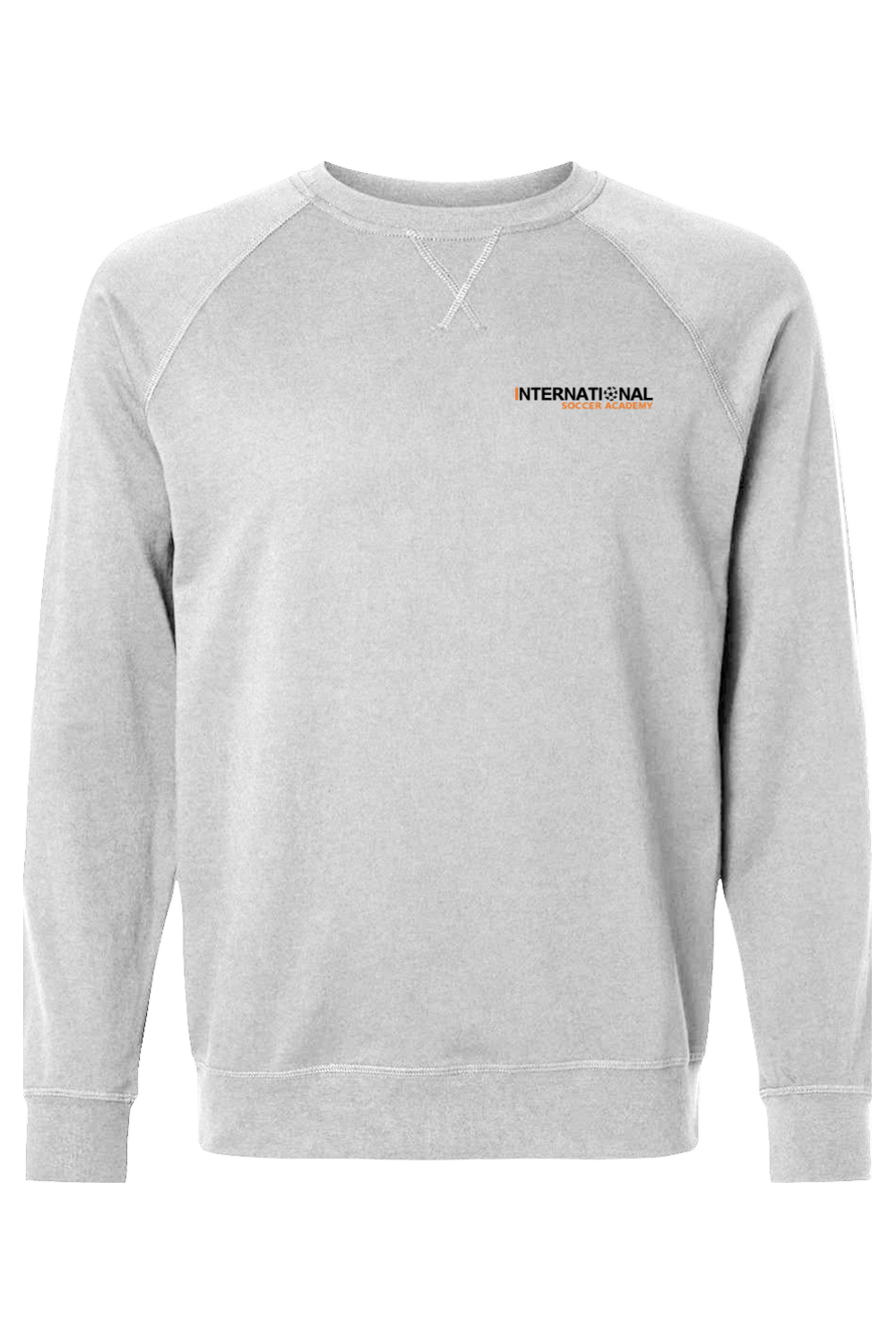International Soccer Academy Adult Heavyweight Raglan Long Sleeve Signature Lacrosse