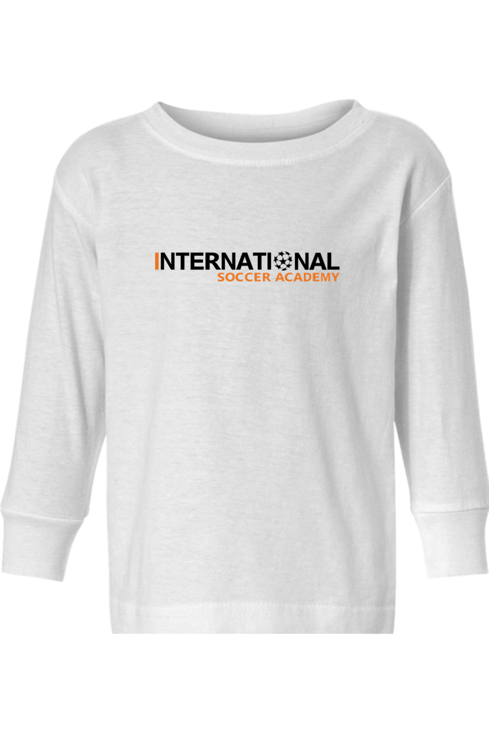 International Soccer Academy Toddler Long Sleeve T-Shirt Signature Lacrosse