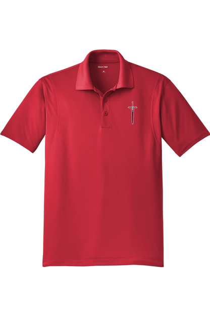 Invictus Lacrosse Adult Embroidered Athletic Polo Signature Lacrosse