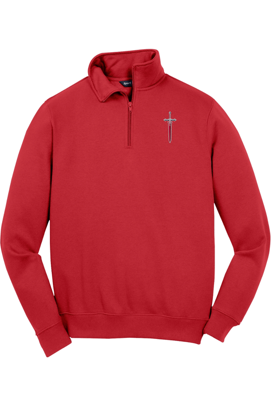 Invictus Lacrosse Adult Embroidered Quarter-Zip Pullover Signature Lacrosse