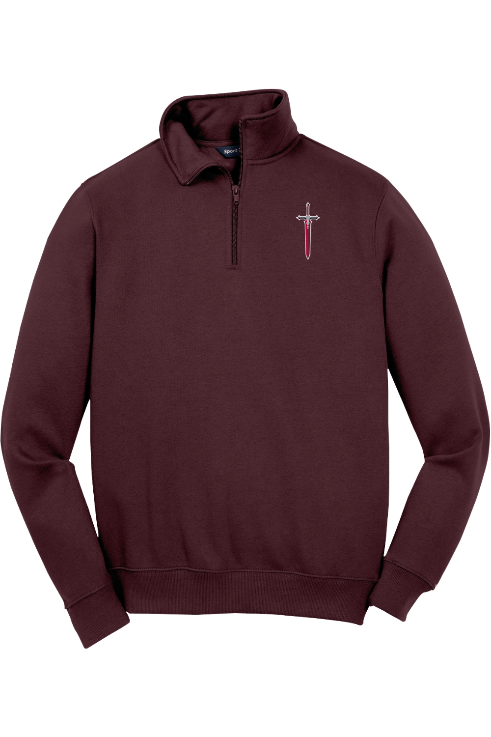 Invictus Lacrosse Adult Embroidered Quarter-Zip Pullover Signature Lacrosse