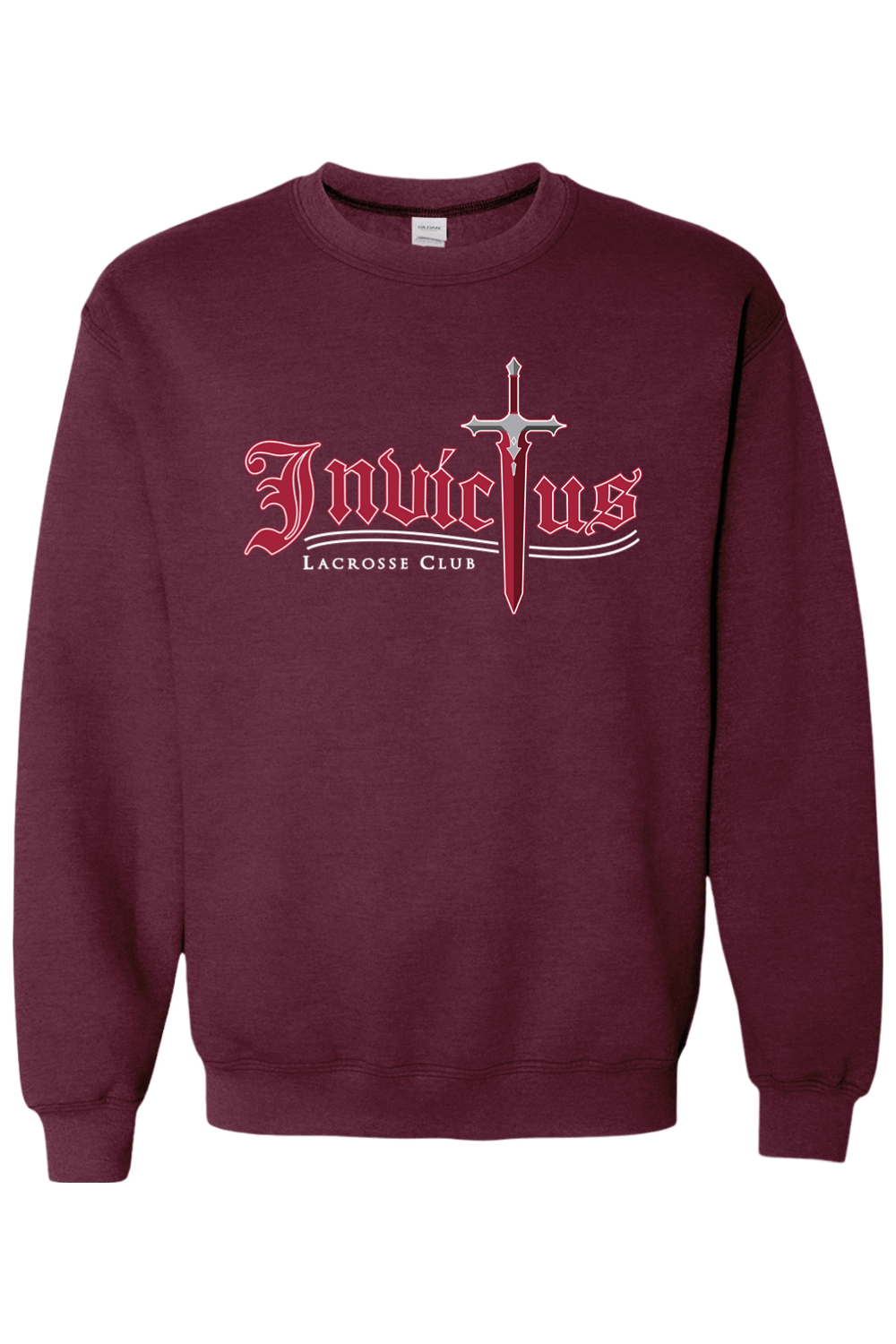 Invictus Lacrosse Adult Heavyweight Sweatshirt Signature Lacrosse