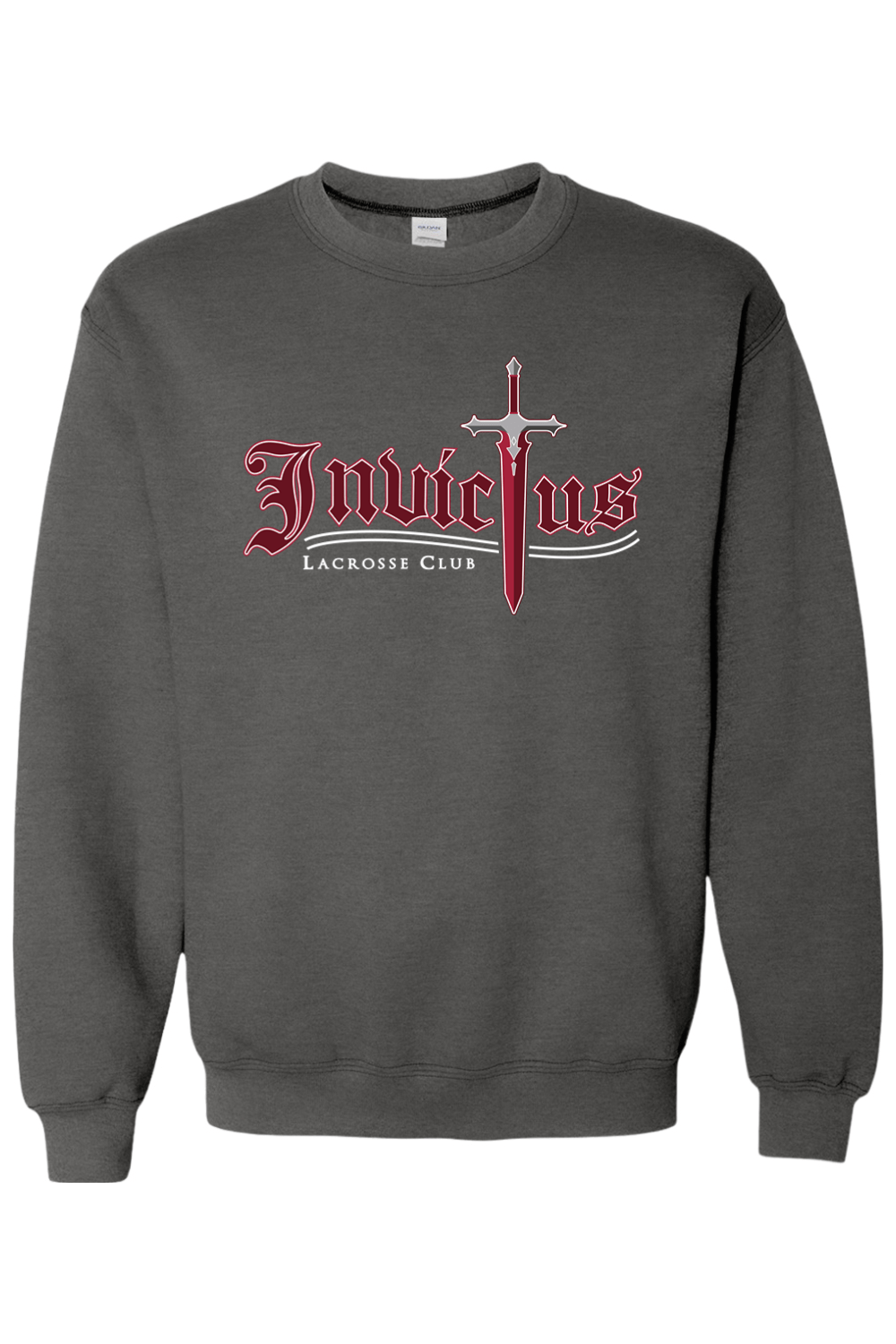 Invictus Lacrosse Adult Heavyweight Sweatshirt Signature Lacrosse