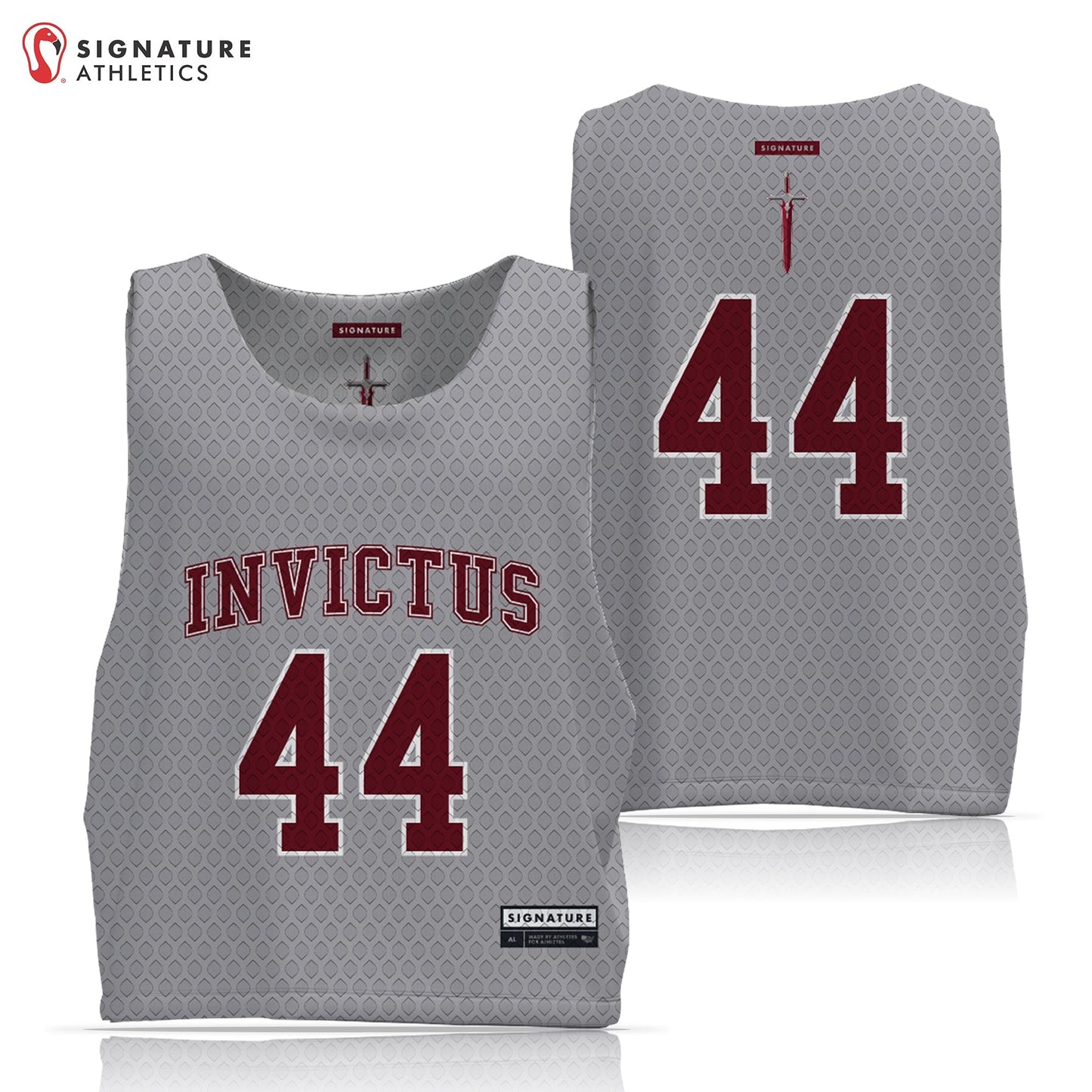 Invictus Lacrosse Men's Basic Rec Squad Tournament Pinnie Signature Lacrosse