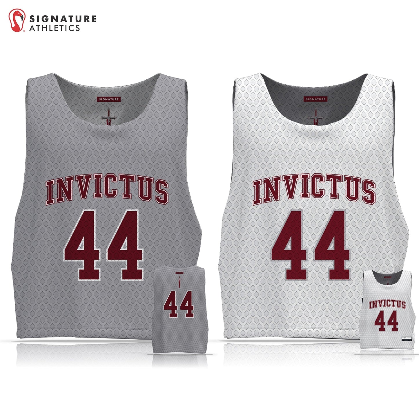 Invictus Lacrosse Men's Basic Rec Squad Tournament Pinnie Signature Lacrosse