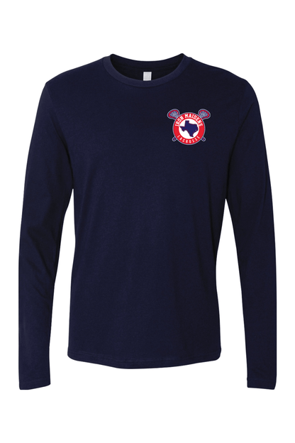 Iron Maidens Lacrosse Adult Long Sleeve T-Shirt Signature Lacrosse