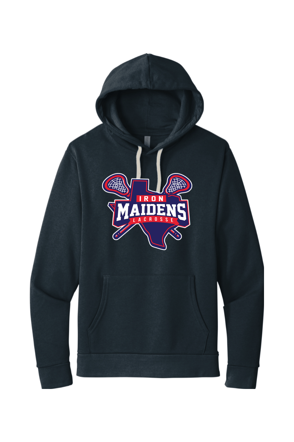 Iron Maidens Lacrosse Adult Premium Lightweight Hoodie Signature Lacrosse