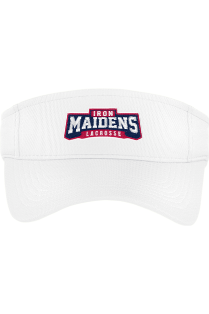 Iron Maidens Lacrosse Embroidered Visor Signature Lacrosse