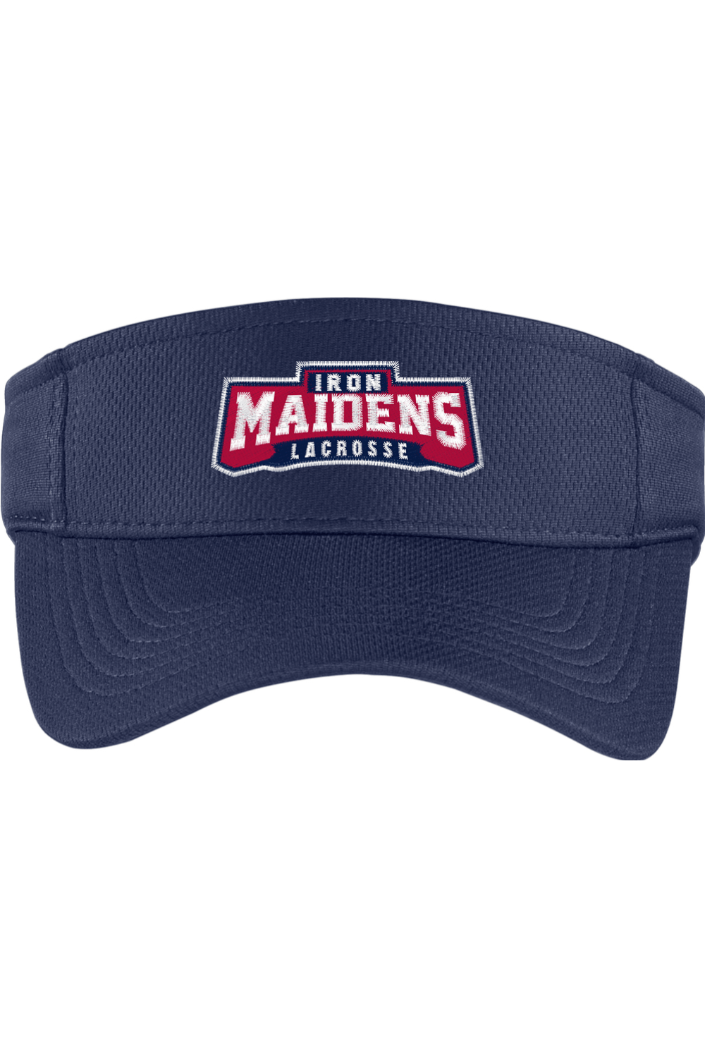 Iron Maidens Lacrosse Embroidered Visor Signature Lacrosse