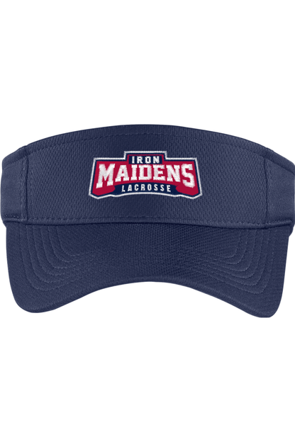 Iron Maidens Lacrosse Embroidered Visor Signature Lacrosse