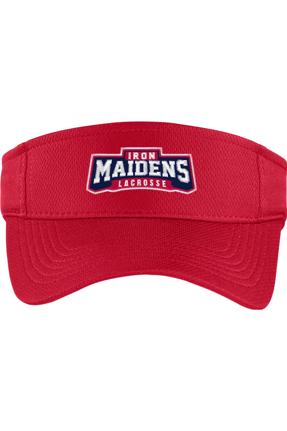 Iron Maidens Lacrosse Embroidered Visor Signature Lacrosse